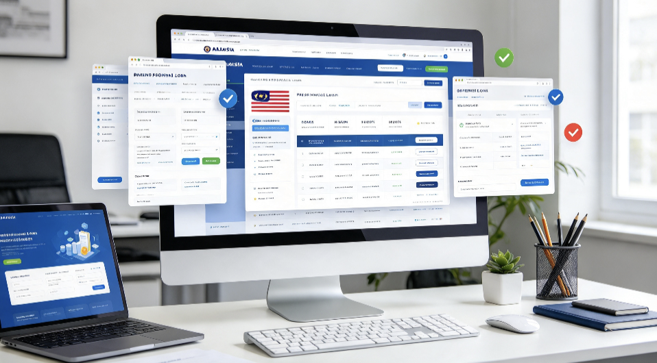 Semakan pinjaman peribadi online sebelum membuat permohonan di Malaysia